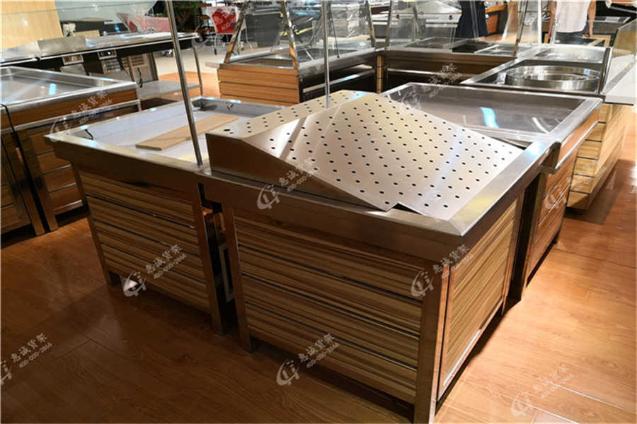 生鮮貨架擺放圖片