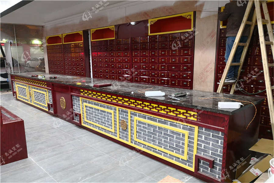 中藥柜，中藥店貨架，實木中藥柜