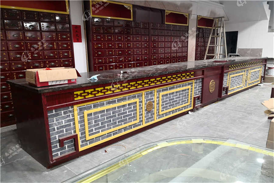 中藥柜，中藥店貨架，實木中藥柜