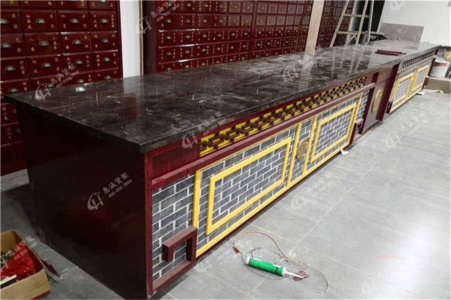 中藥柜，中藥店貨架，實木中藥柜