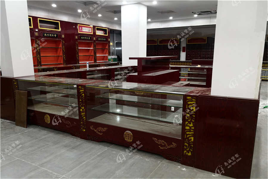 中藥柜，中藥店貨架，實(shí)木中藥柜