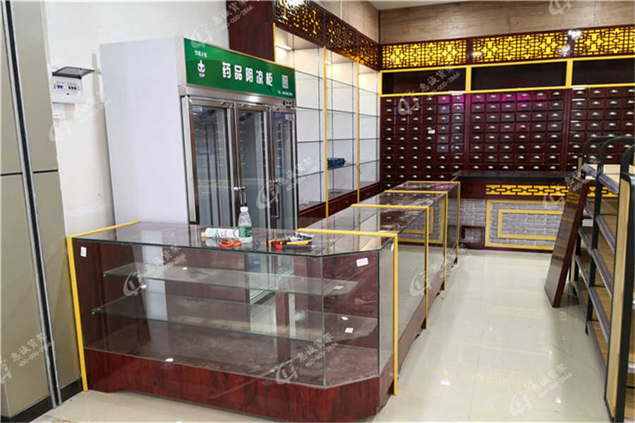 中藥柜，中藥店貨架，實木中藥柜