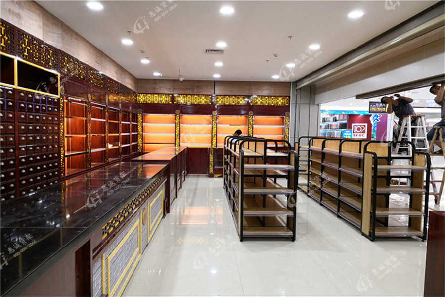 中藥柜，中藥店貨架，實木中藥柜