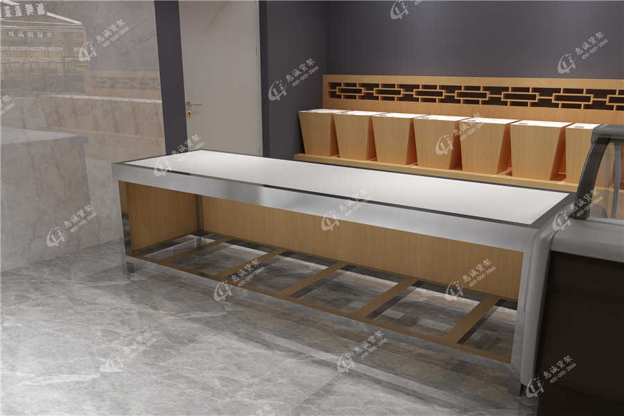 盒馬鮮生生鮮區(qū)展示