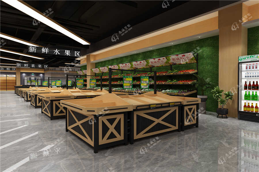 盒馬鮮生店鋪整體布局展示