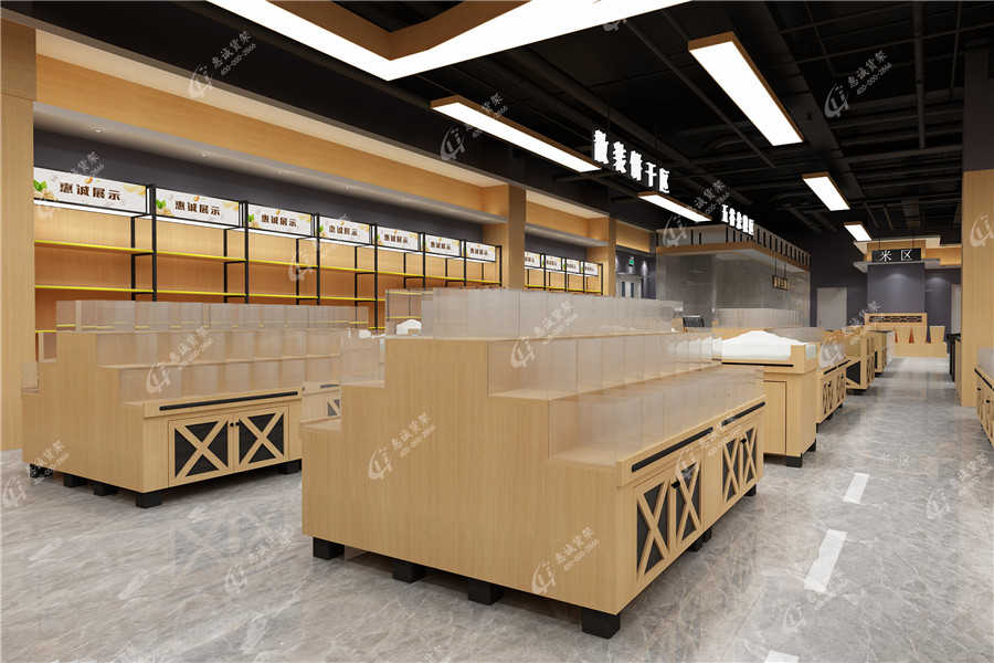 盒馬鮮生店鋪整體布局展示