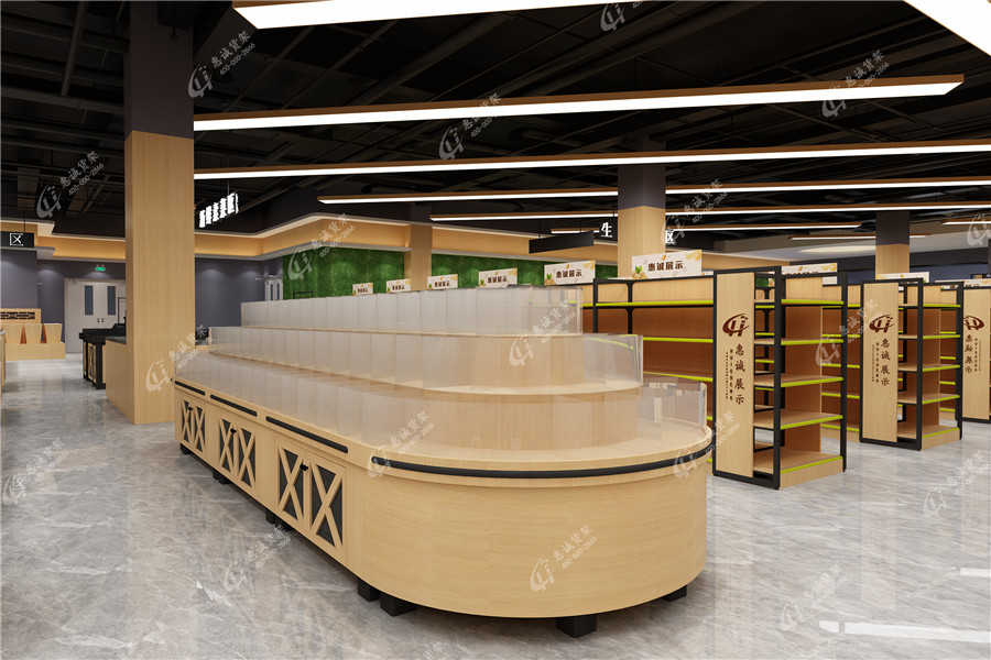 盒馬鮮生店鋪整體布局展示