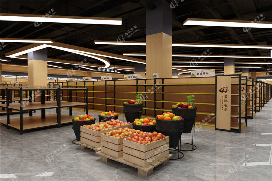 盒馬鮮生店鋪整體布局展示