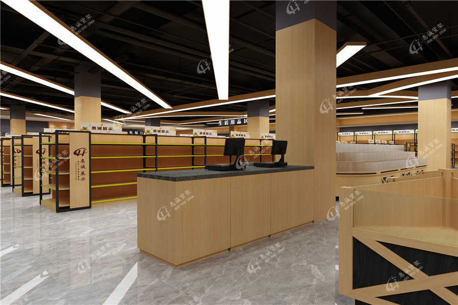 盒馬鮮生店鋪整體布局展示