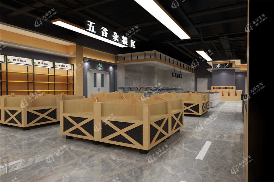 盒馬鮮生店鋪整體布局展示