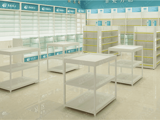 惠誠(chéng)西藥房貨架展示
