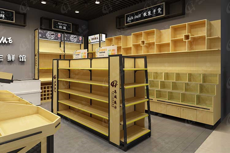 中島鋼木貨架擺放圖片