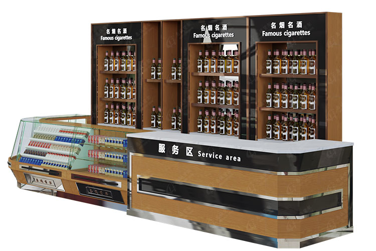 精品大型超市貨架服務(wù)區(qū)