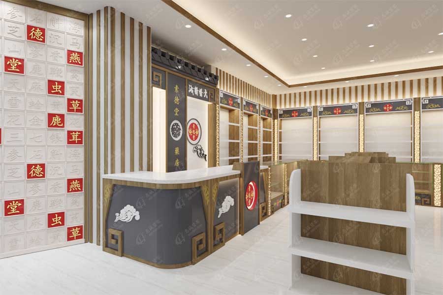 藥店貨架圖片