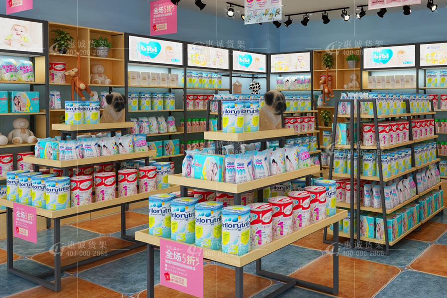廣州珠海精品母嬰店貨架