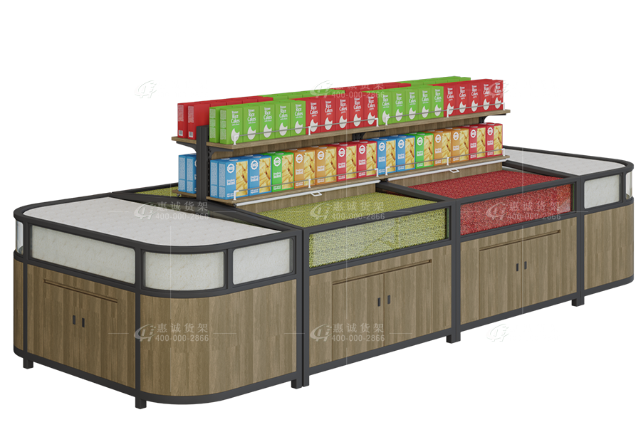 超市米糧貨架