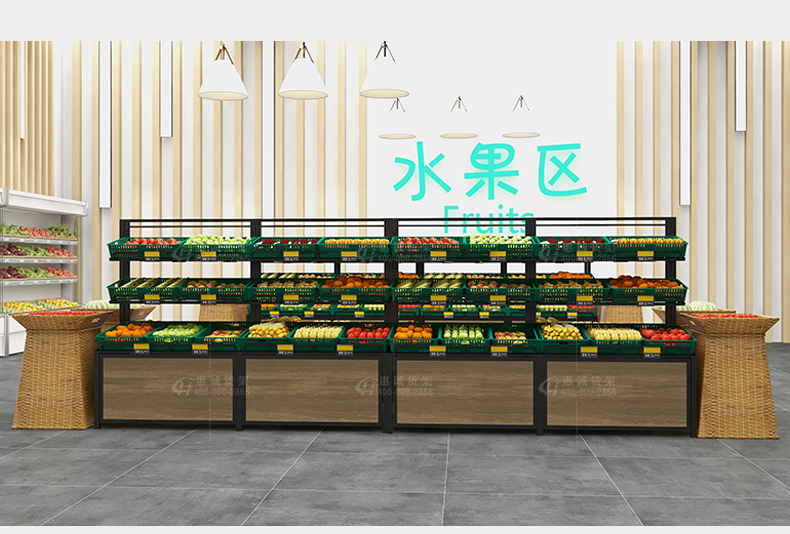 精品組合果蔬貨架圖片1-9